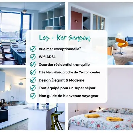 Ker Seasea/vue Mer/wifi Holiday home
